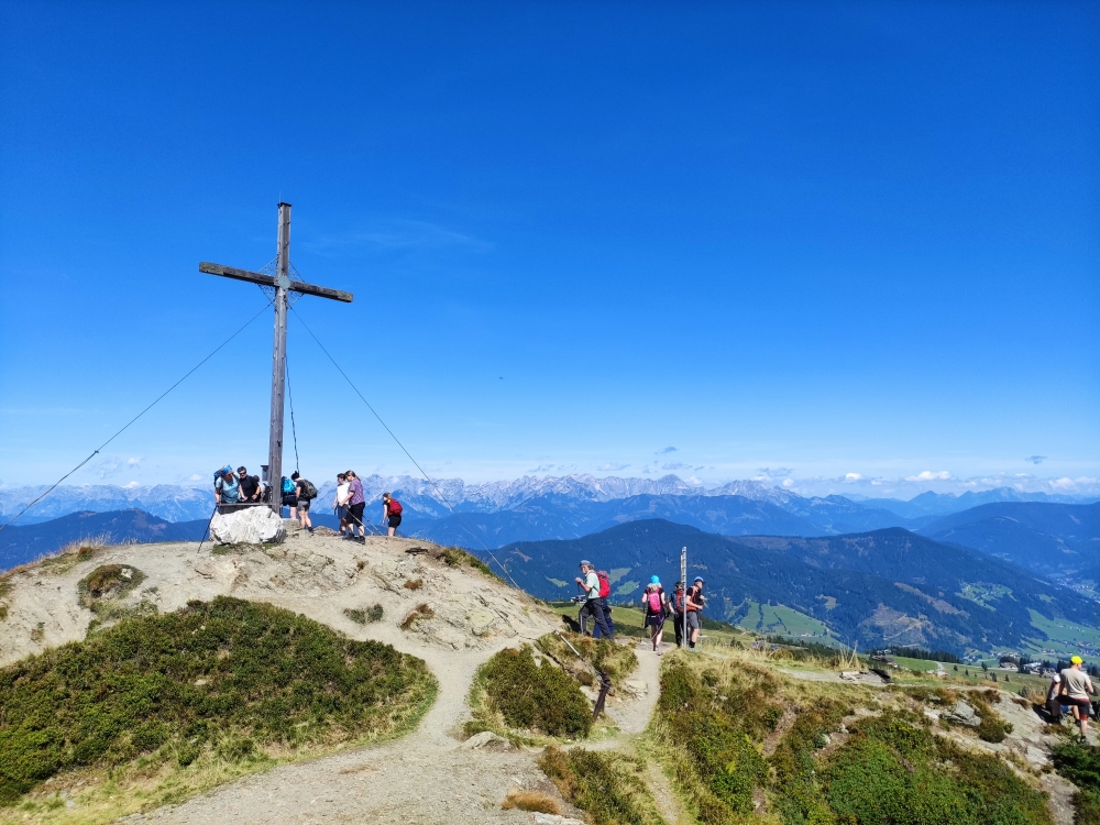 Grießenkareck -> starjet 2 Bergstation: Gipfelkreuz
