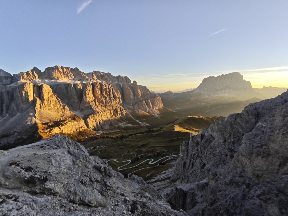 Klettersteig Kleine und Große Cirspitze: Abstieg 