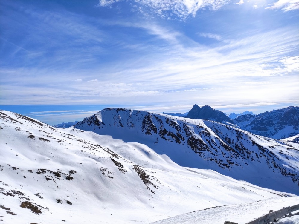 Großer Gabler: Blick vom Rossalmlift auf den Großen Gabler