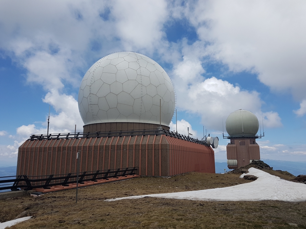 Großer Speikkogel -> Grünangerhütte: Radaranlage auf dem Großer Speikkogel
