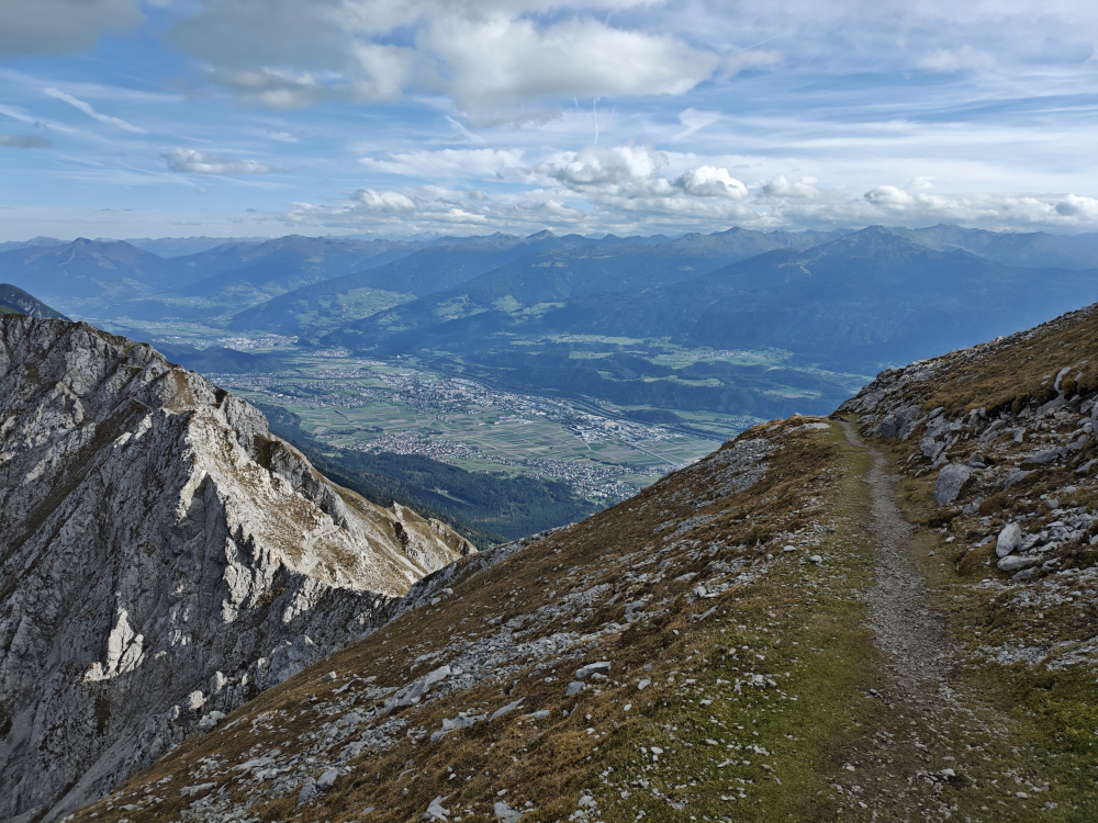 Hafelekarspitze -> Gleirschjöchl: Abstieg