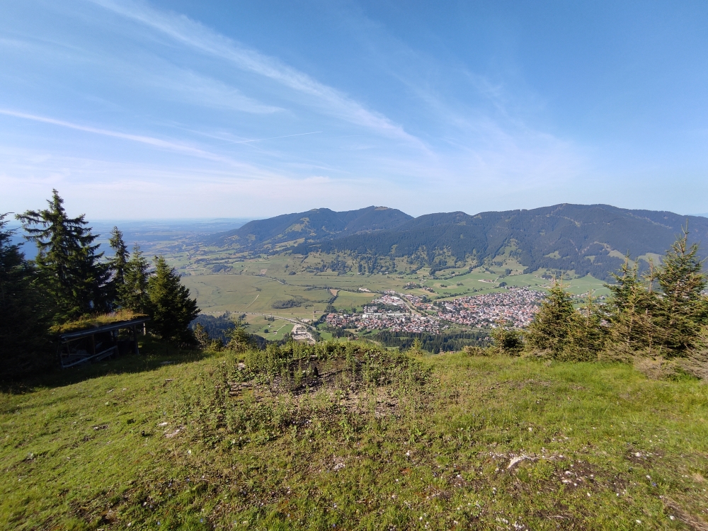 Hinterer Rappenkopf: Ausblick