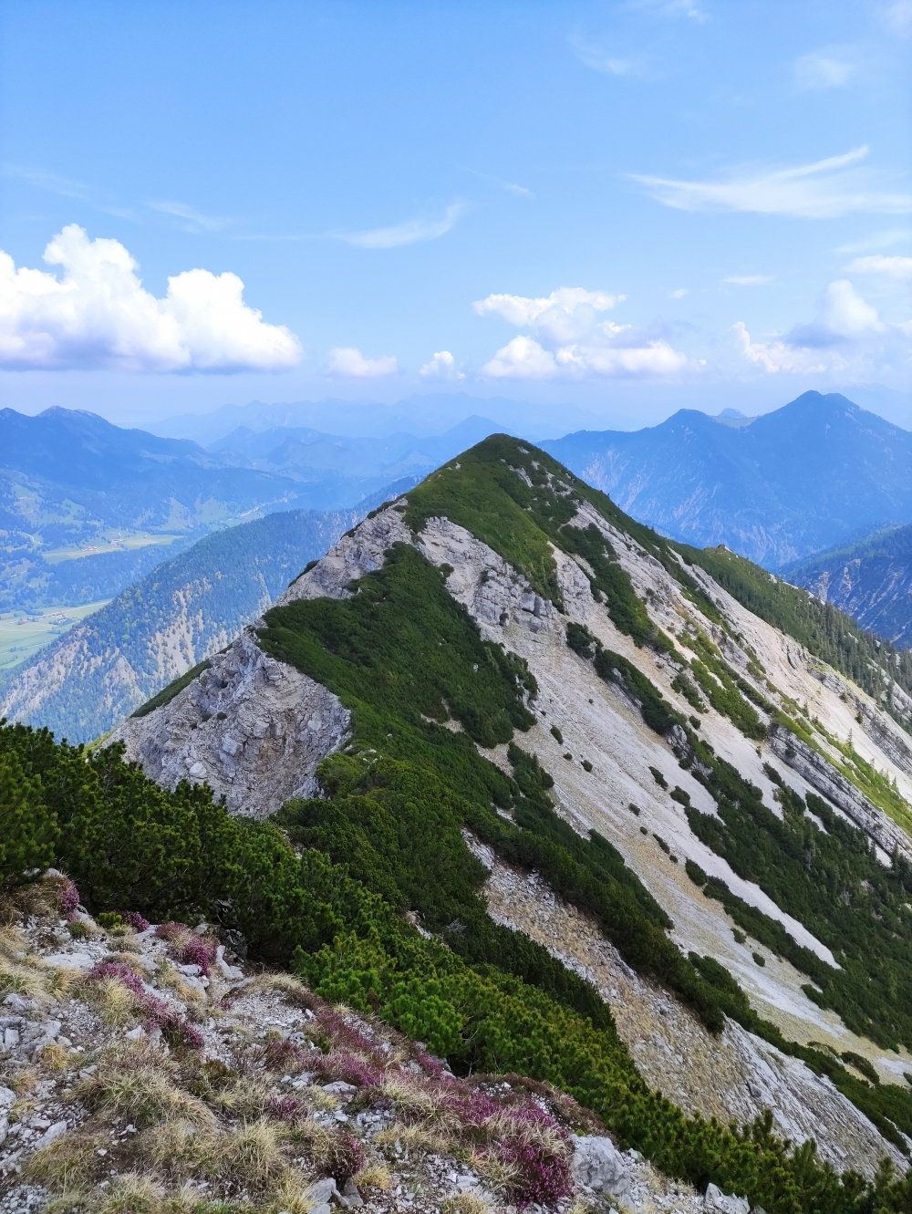 Wanderung Hochmiesing: Wanderung Hochmiesing: Blick zum Dürrmiesing (Hochmiesing)