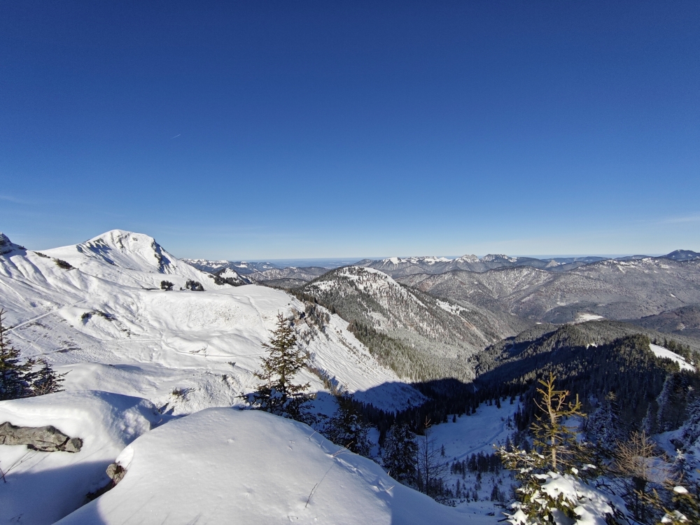 Wanderung Hochplatte: Wanderung Hochplatte: Blick nach Norden (Hochplatte)