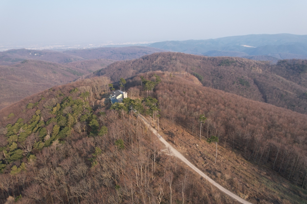 Höllensteinhaus: Höllensteinhaus von oben