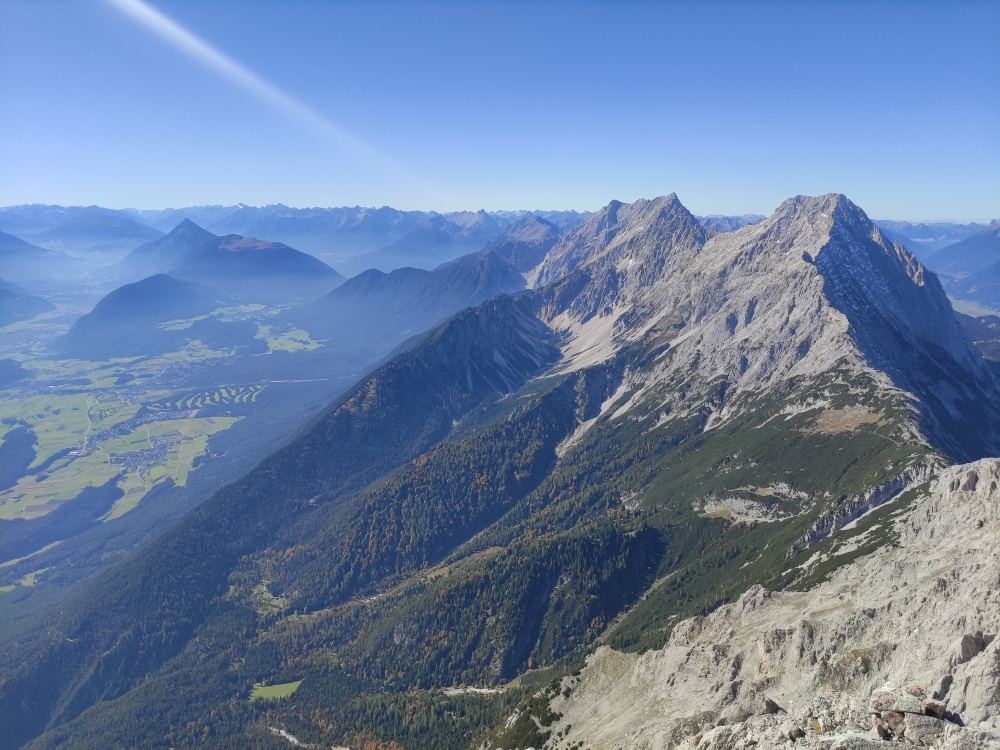Wanderung Hohe Munde: Wanderung Hohe Munde: Blick nach Westen (Hohe Munde Westgipfel)