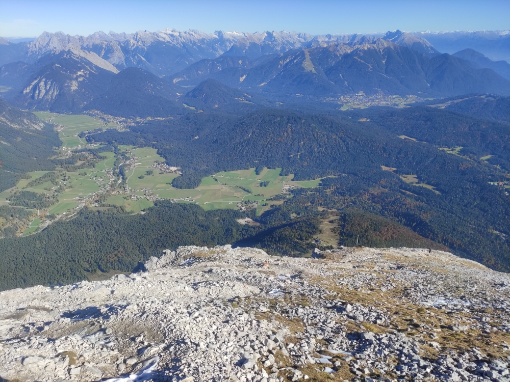 Wanderung Hohe Munde: Wanderung Hohe Munde: Abstieg zur Rauthhütte