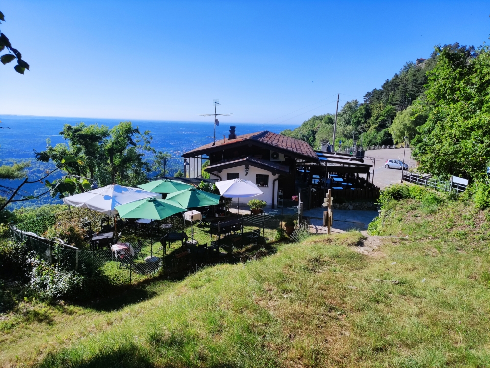 Wanderung Monte Tre Croci: Wanderung Monte Tre Croci: Trattoria (Il Ceppo trattoria bar)