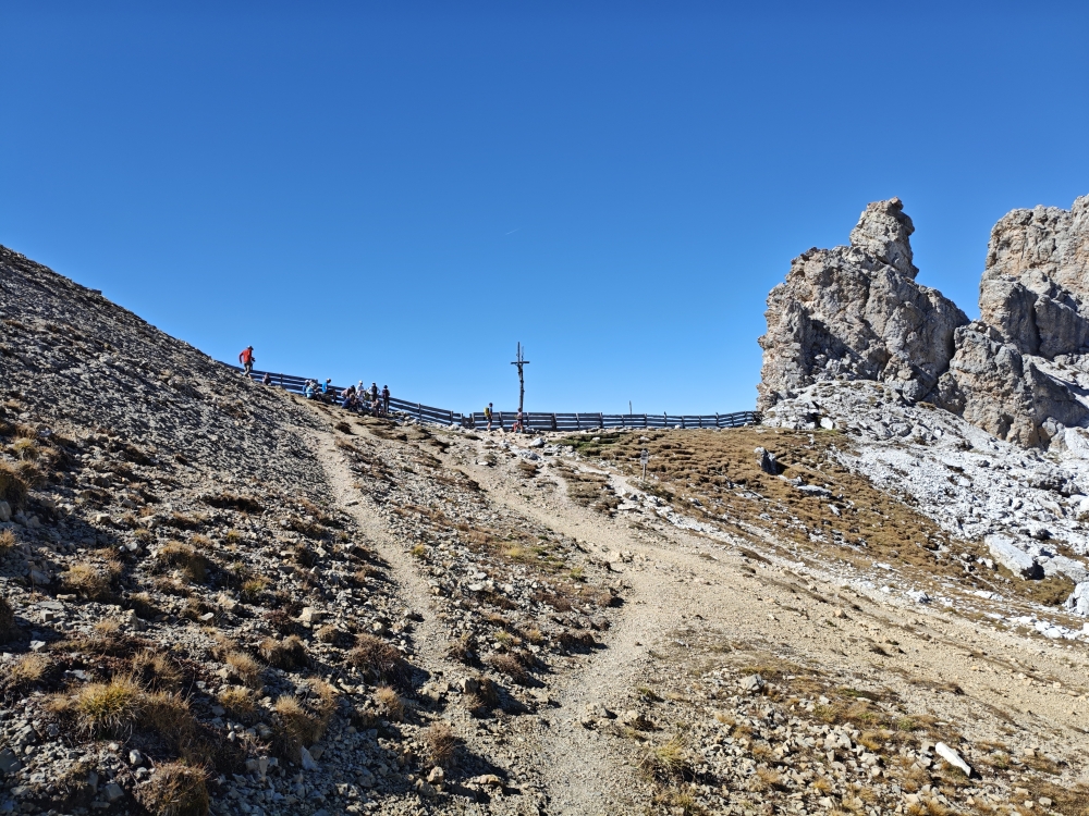 Wanderung Sass da Ciampac: Wanderung Sass da Ciampac: Jeuf de Crespeina  (Jëuf de Crespëina)