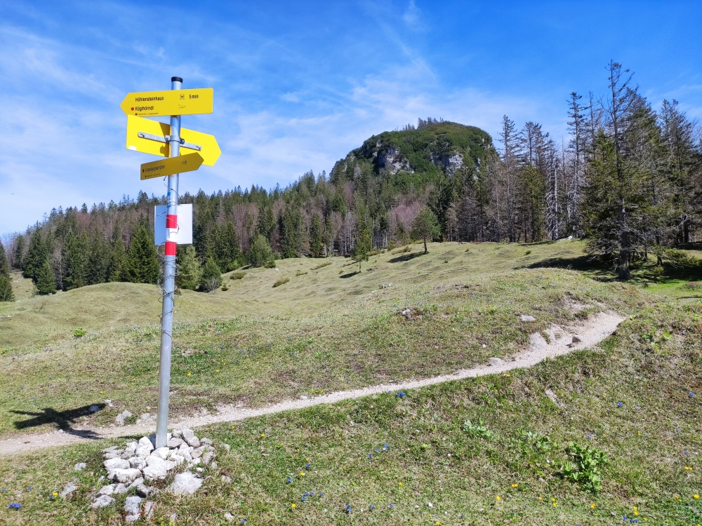 Wanderung Jochkopf: Wegweiser