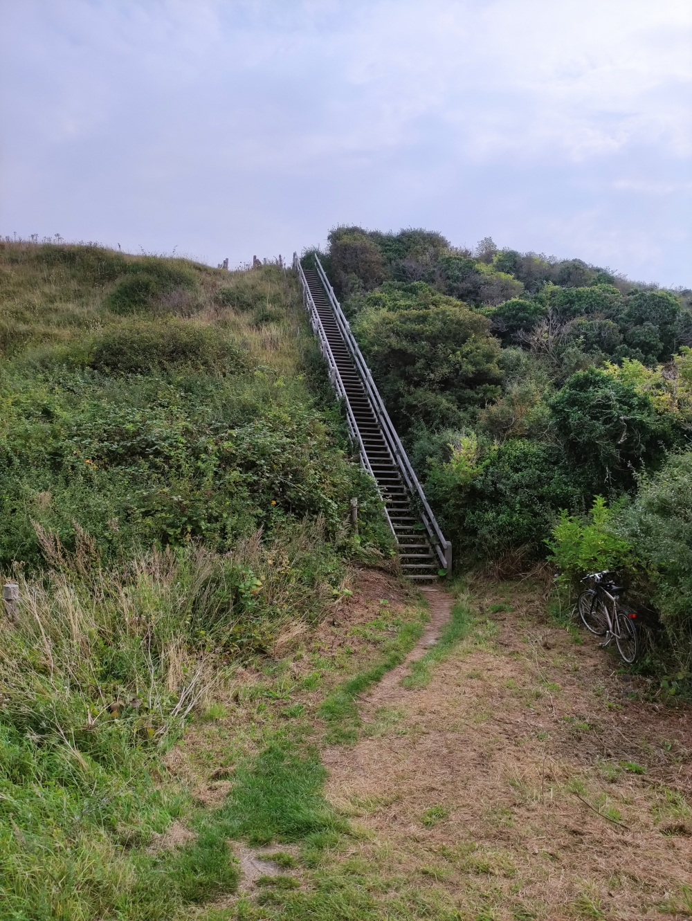 Wanderung Jøvet: Treppe