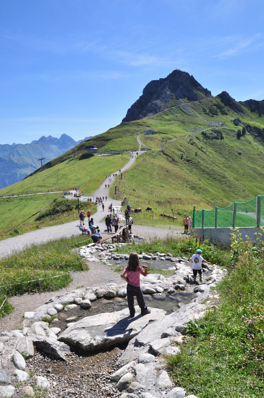 Wanderung Kanzelwand: Burmiwasser und Kanzelwand