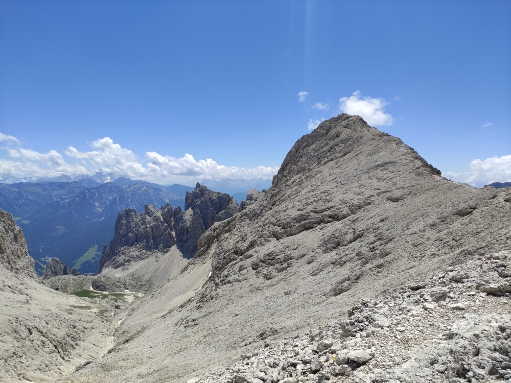 Passo di Antermoia -> Cima Scalieret: Weg zum Gipfel