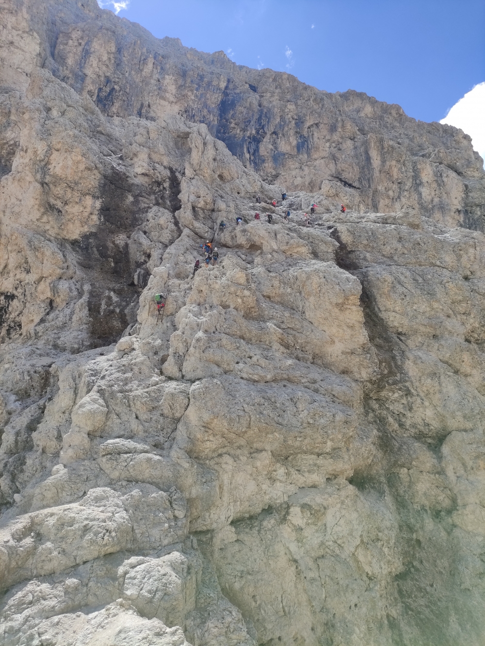 Passo di Antermoia -> Kesselkogel: Klettersteig