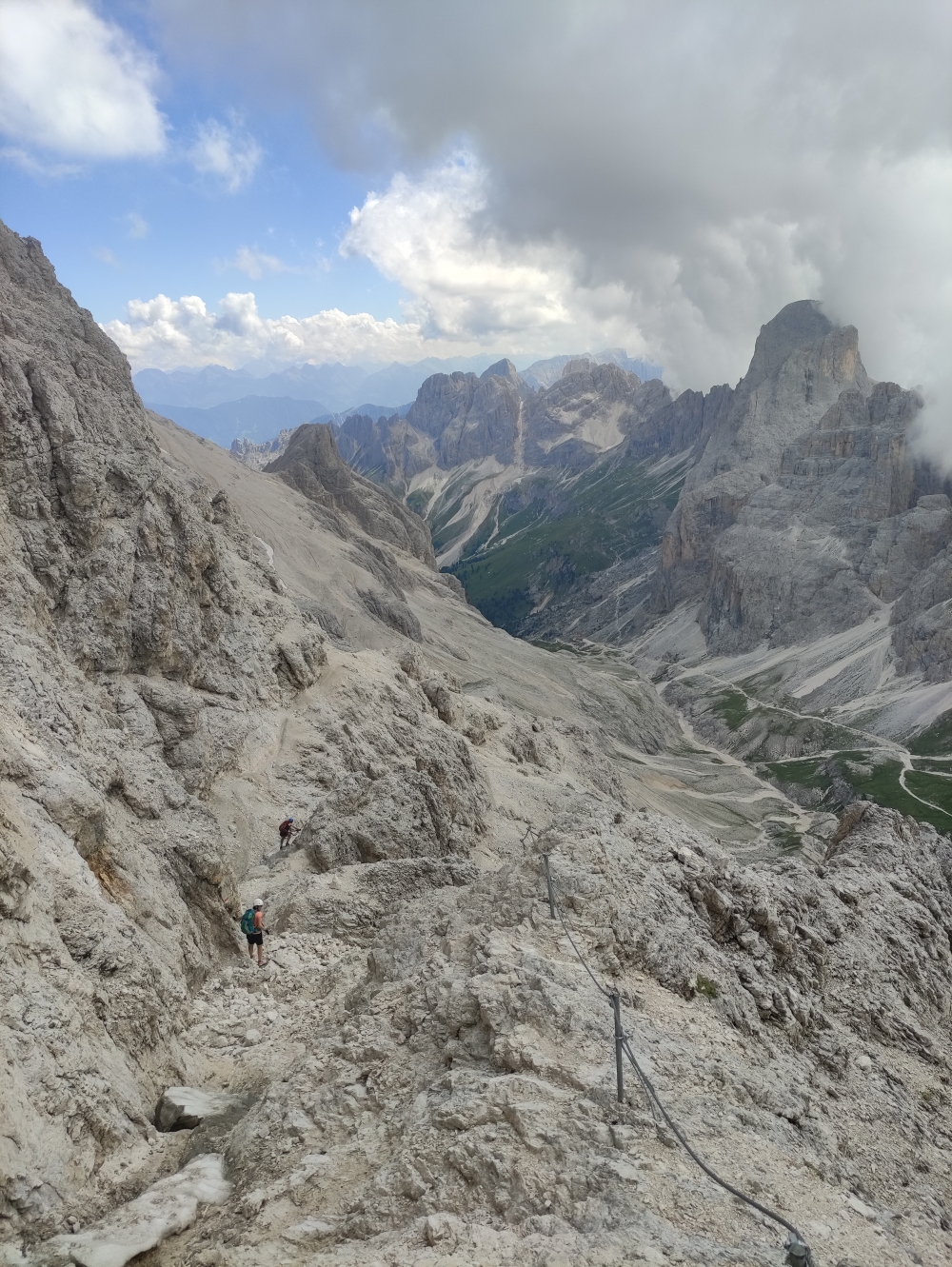 Grasleitenpasshütte -> Kesselkogel: Klettersteig