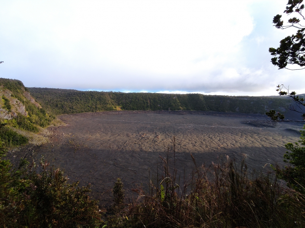 Kilauea Krater: Der Krater