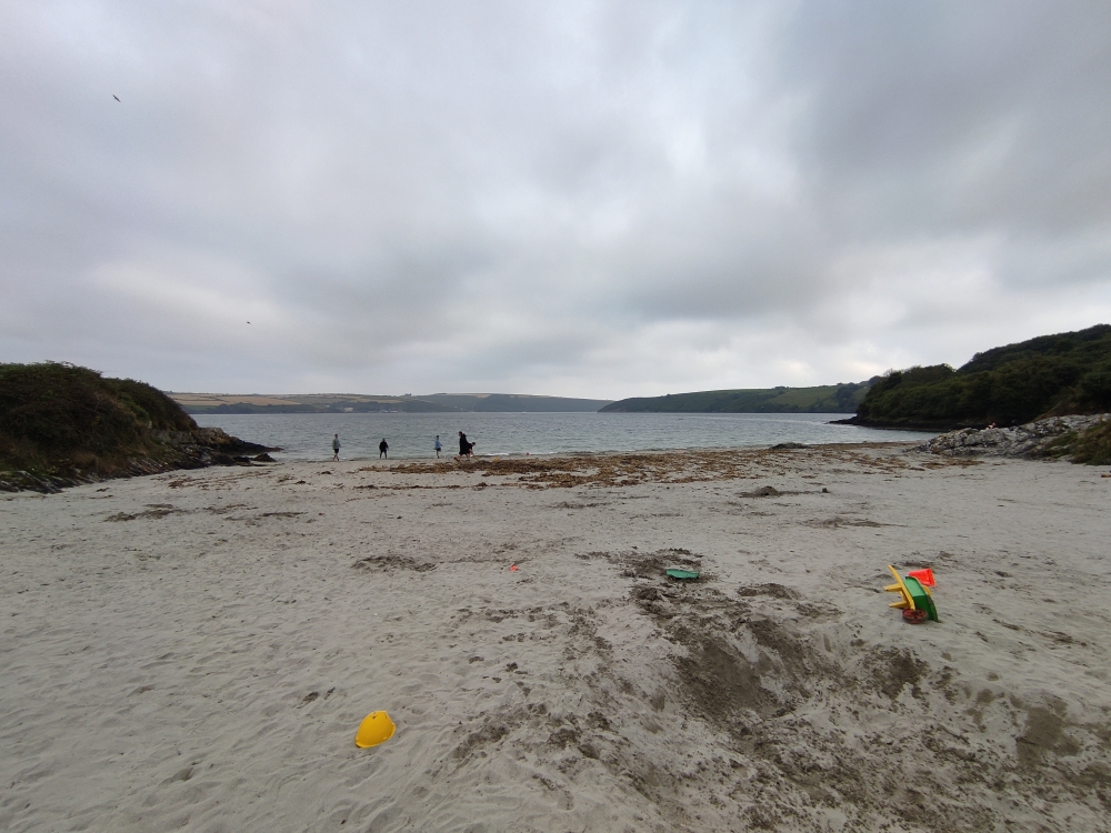 Wanderung James Fort: Wanderung James Fort: Sandstrand (Kinsale Beach)