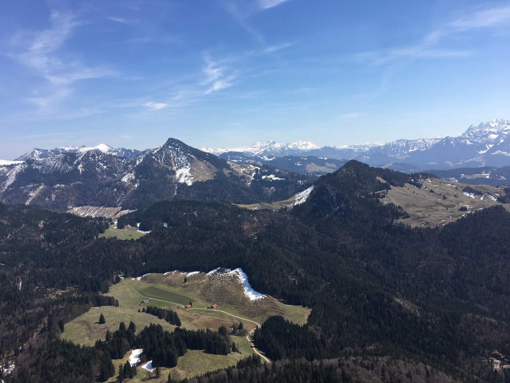 Blick auf den Spitzstein im Südosten  (Kitzstein)