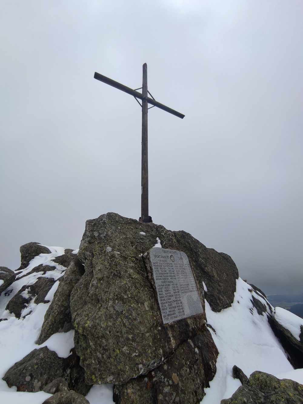 Gipfelkreuz (Kleiner Osser)