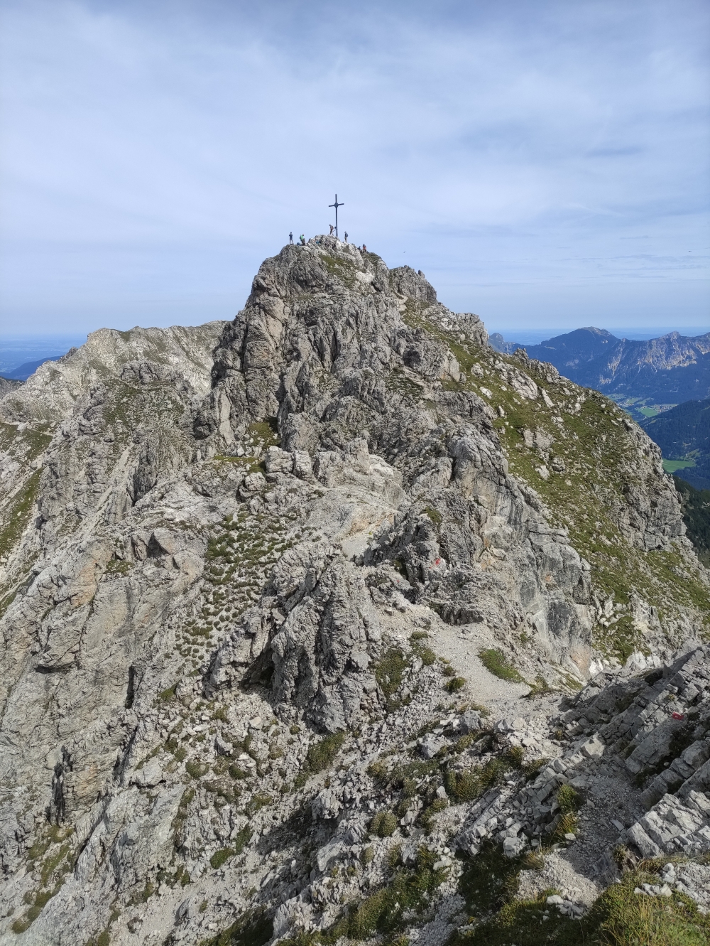 Wanderung Schrecksee vom Vilsalpsee: Südlicher Abstieg vom Rauhhorn