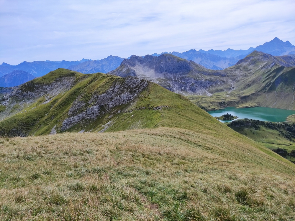 Wanderung Schrecksee vom Vilsalpsee: Übergang zum Knappenkopf