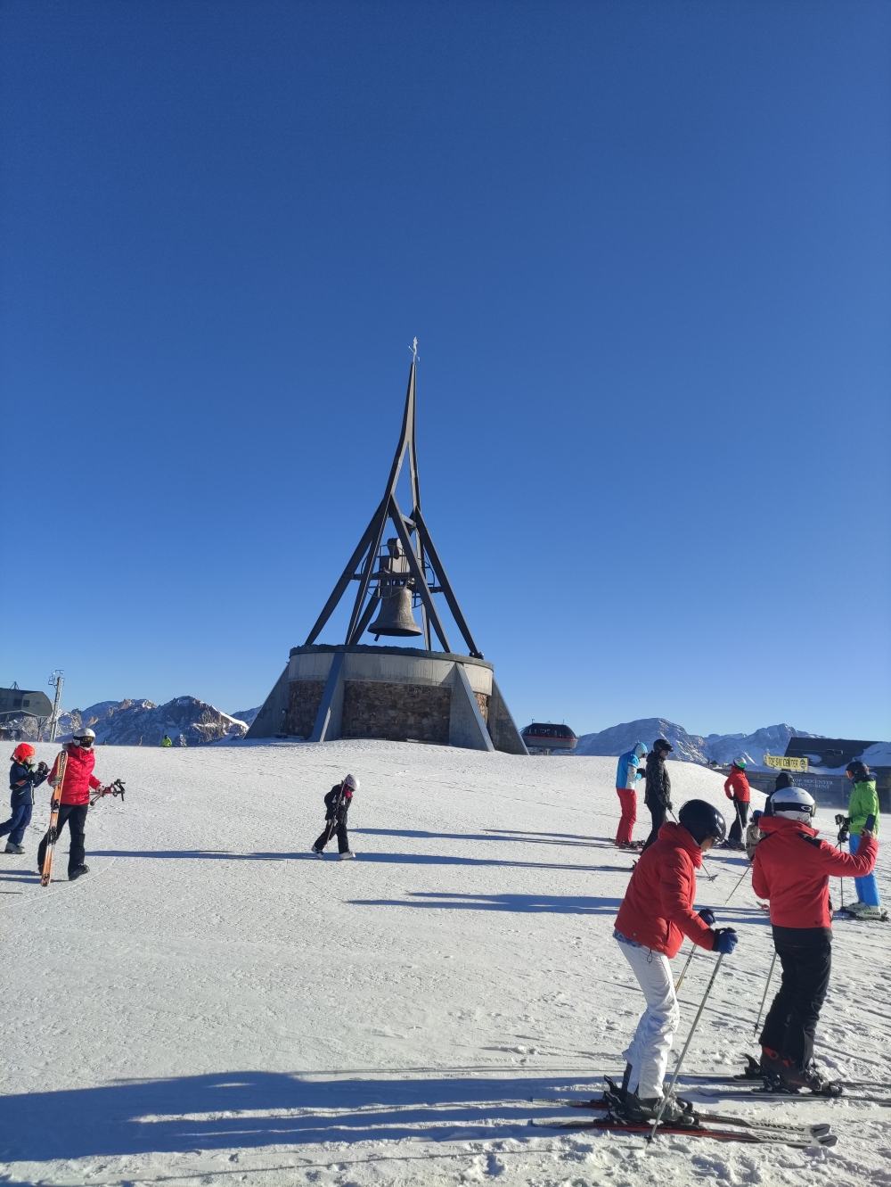 Kronplatz: Die Friedensglocke Concordia 2000