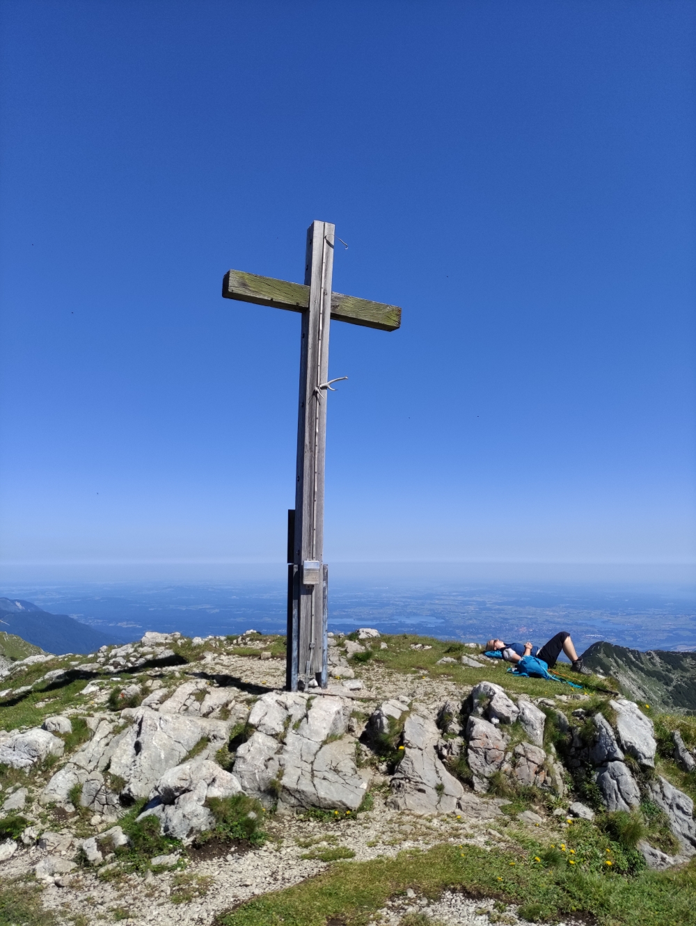 Krottenkopf: Gipfelkreuz