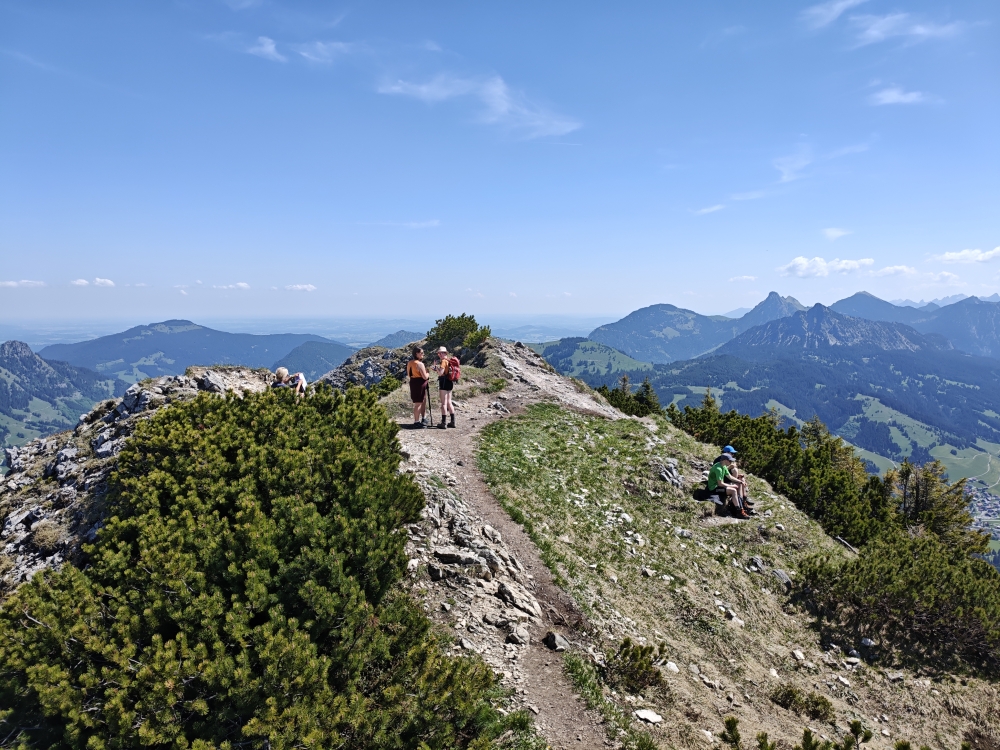 Wanderung Ponten: Wanderung Ponten: Kühgundkopf