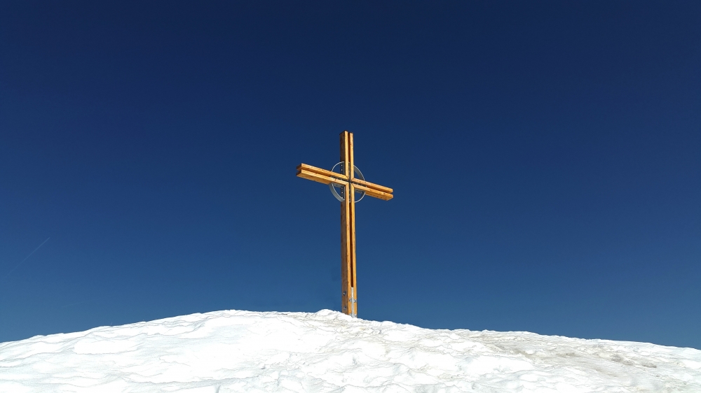 Kuhgehrenspitze: Am Gipfel