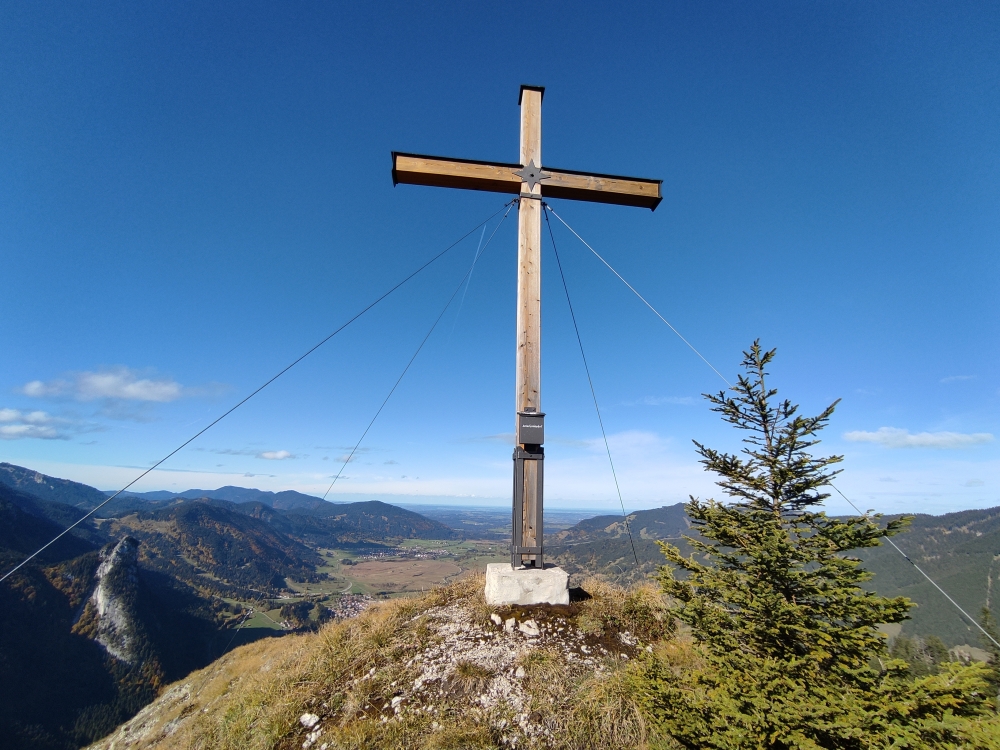 Latschenköpferl: Gipfelkreuz
