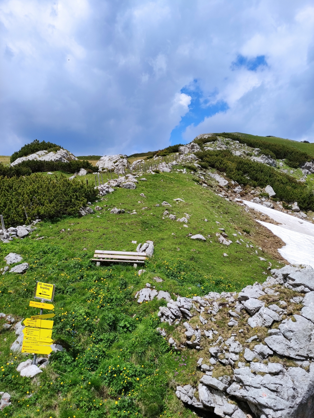 Aufstieg zur Marchspitze (Marchgatterl)