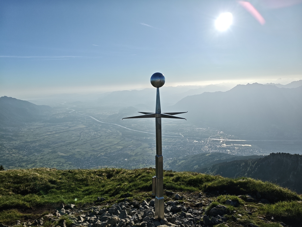 Wanderung Margelchopf: Wanderung Margelchopf: Blick ins Rheintal (Margelchopf)