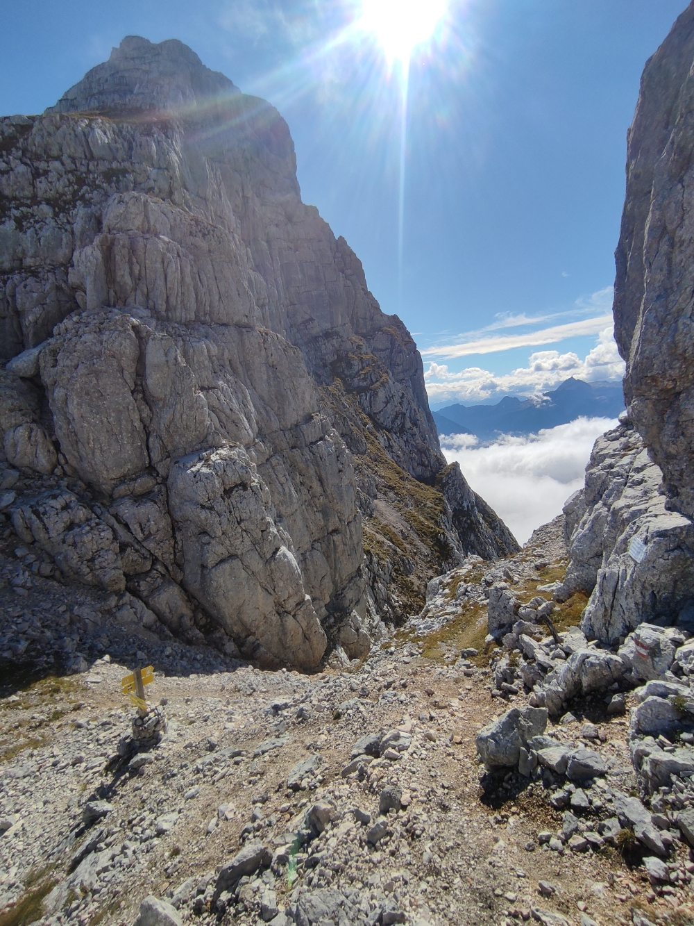 Wanderung Stadelhorn: Wanderung Stadelhorn: Mayrbergscharte