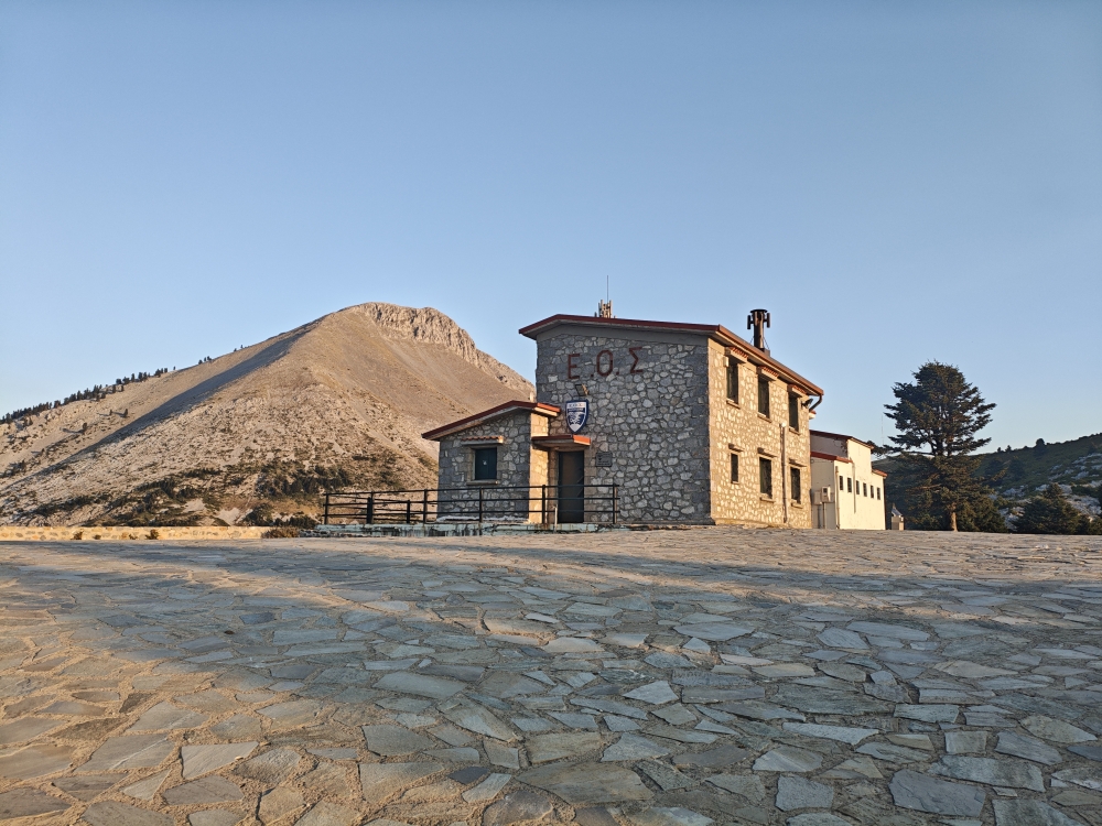 Wanderung Dirfi: Wanderung Dirfi: Berghütte  (Michalis Nikolaou)