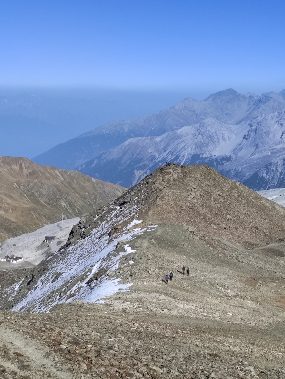 Monte Scorluzzo -> Stilfser Joch: Aufstieg und Abstieg über den kleinen Vorgipfel