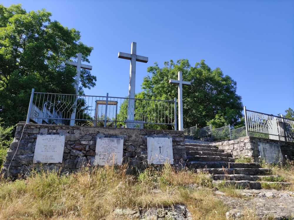 Wanderung Monte Tre Croci: Wanderung Monte Tre Croci: Gipfel (Monte Tre Croci)