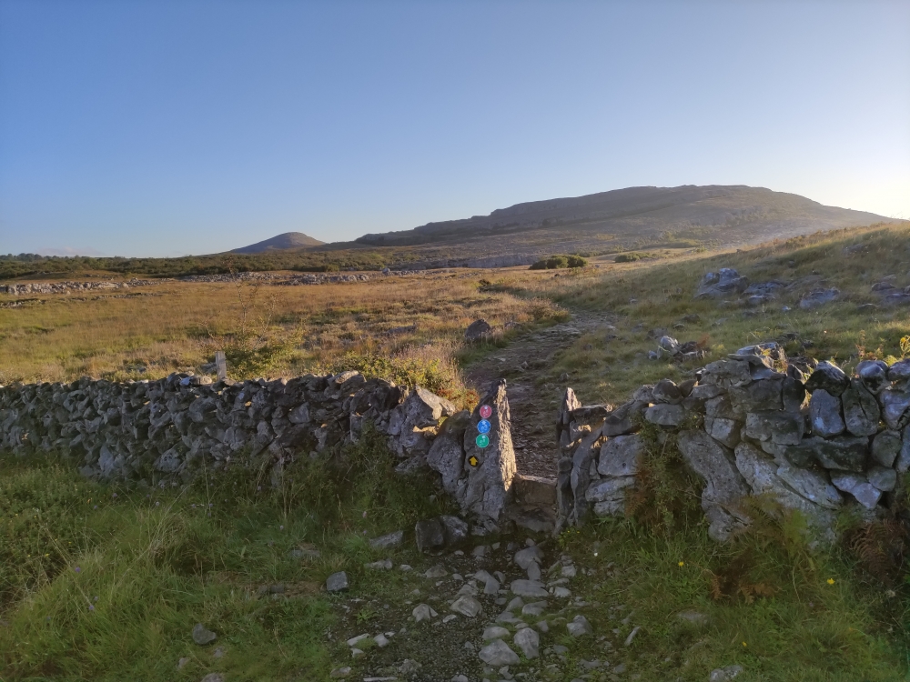 Wanderung Mullaghmore Loop: Mauerdurchlass