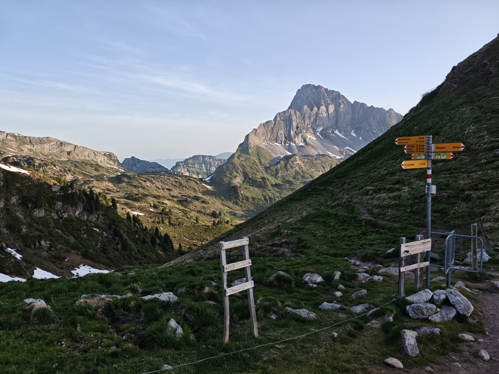 Wanderung Murgseehütte: Wanderung Murgseehütte: Murgseefurggel