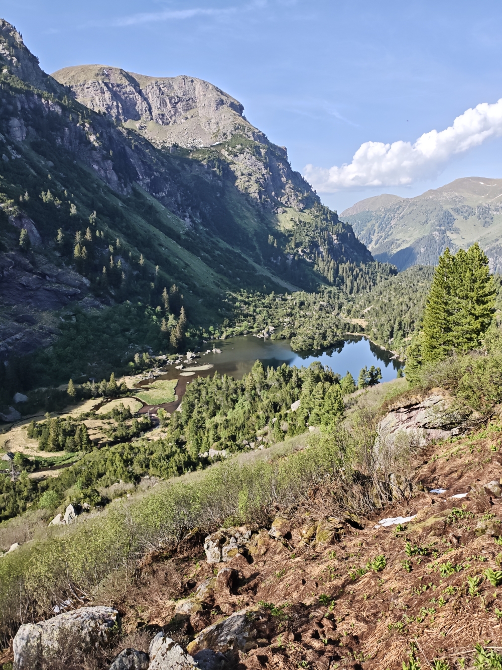 Wanderung Murgseehütte: Unterer Murgsee