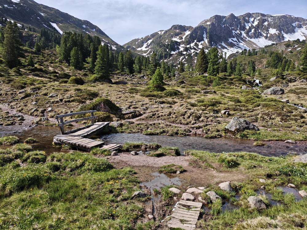 Wanderung Murgseehütte: Brücke