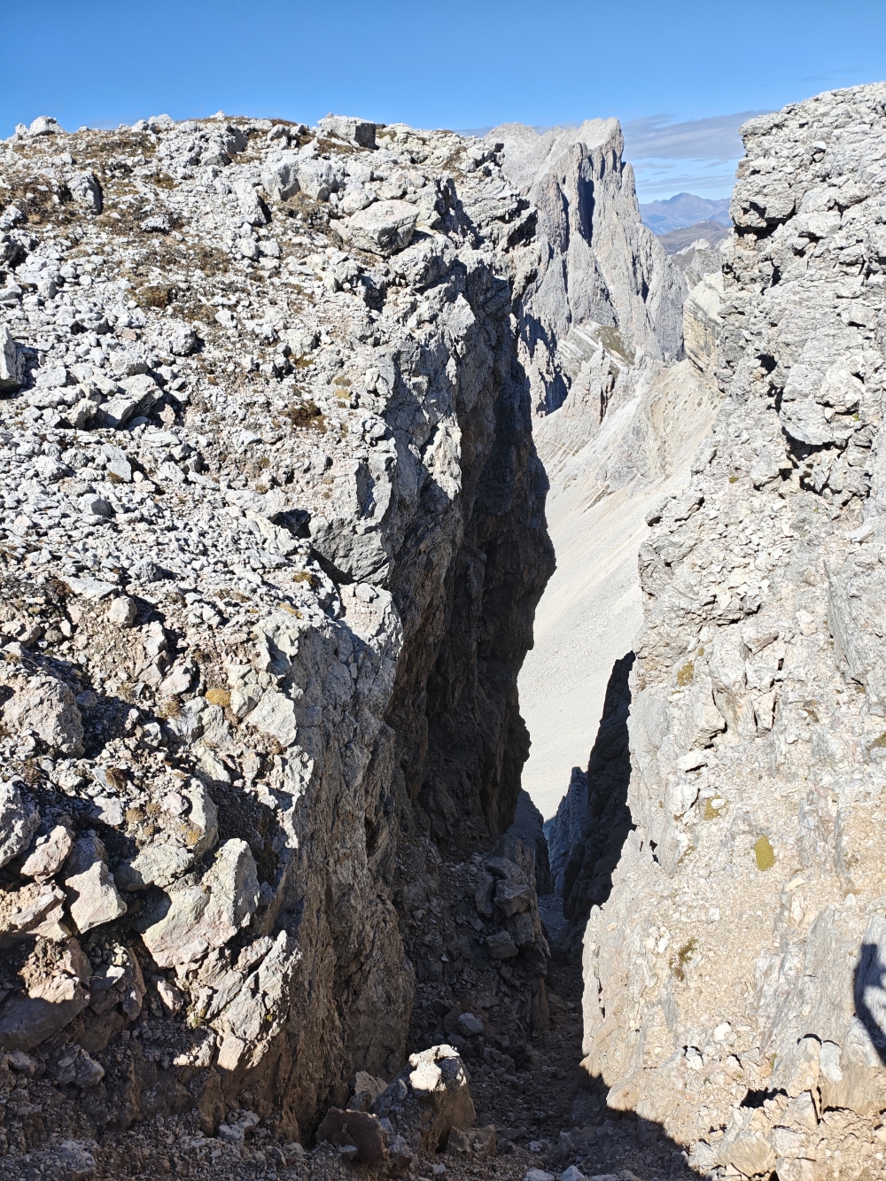 Wanderung Piz Duleda: Wanderung Piz Duleda: Bei der Nives-Scharte