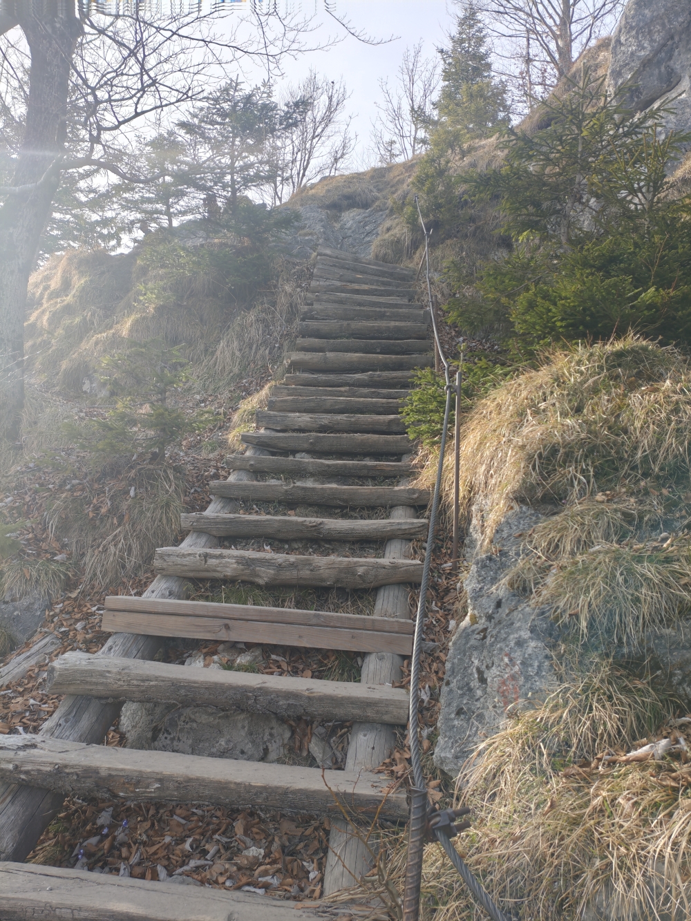 Wanderung Nockstein: Lambertsteig
