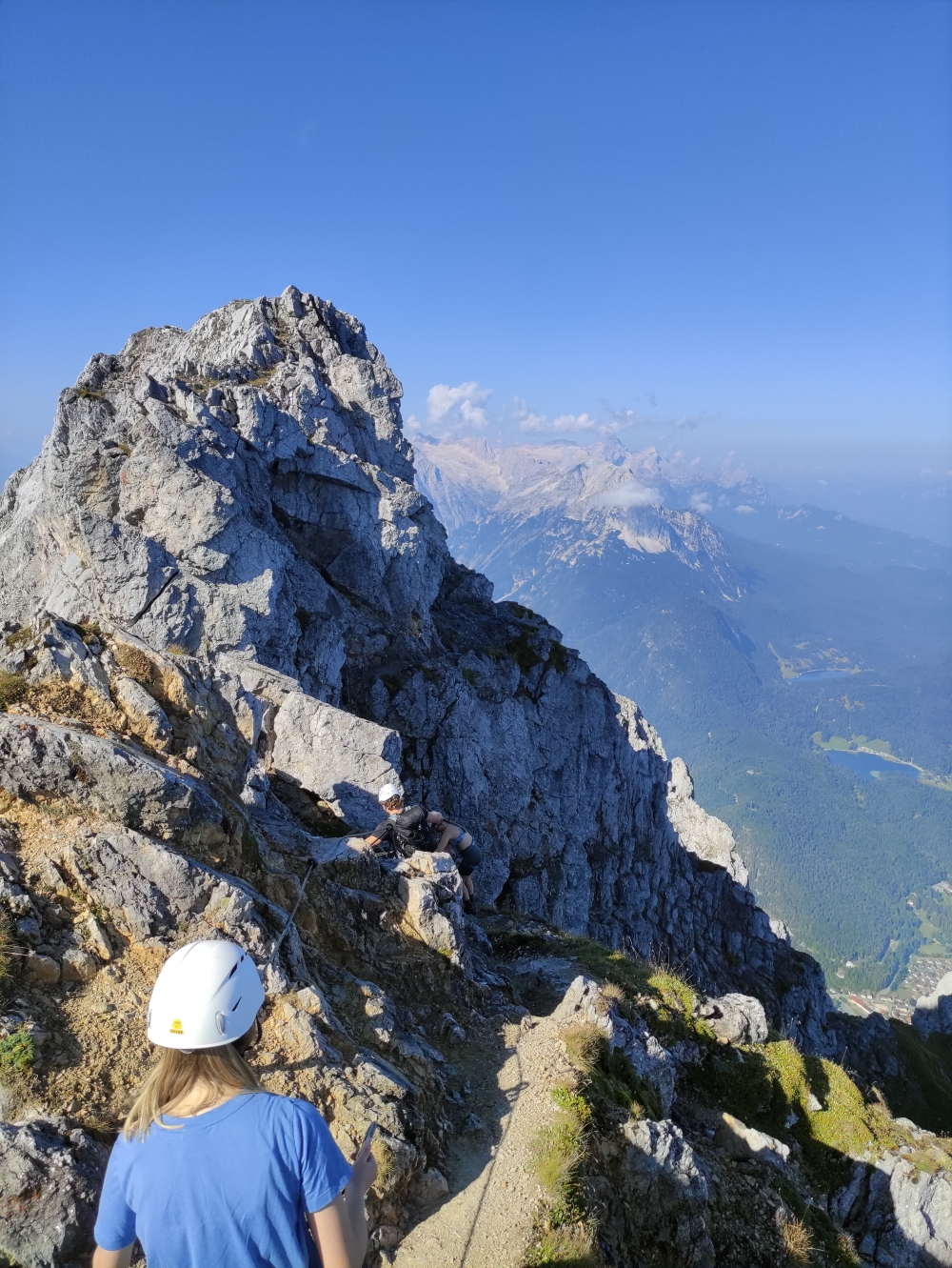 Start des Mittenwalder Höhenweges an der Nördliche Linderspitze