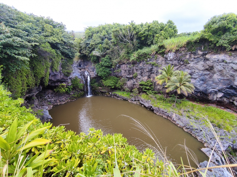 Oheo Gulch: Blick in die Seven Sacred Pools