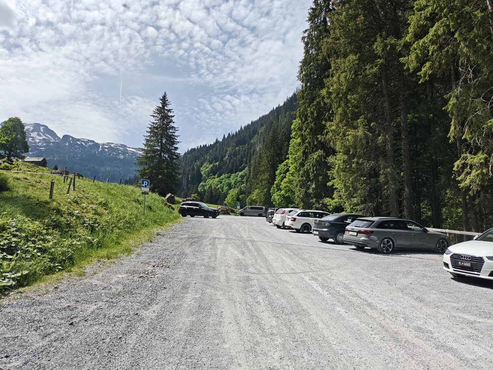 Wanderung Murgseehütte: Wanderung Murgseehütte: Wanderparkplatz