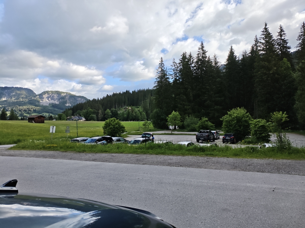 Wanderung Litnisschrofen: Wanderung Litnisschrofen: Wanderparkplatz