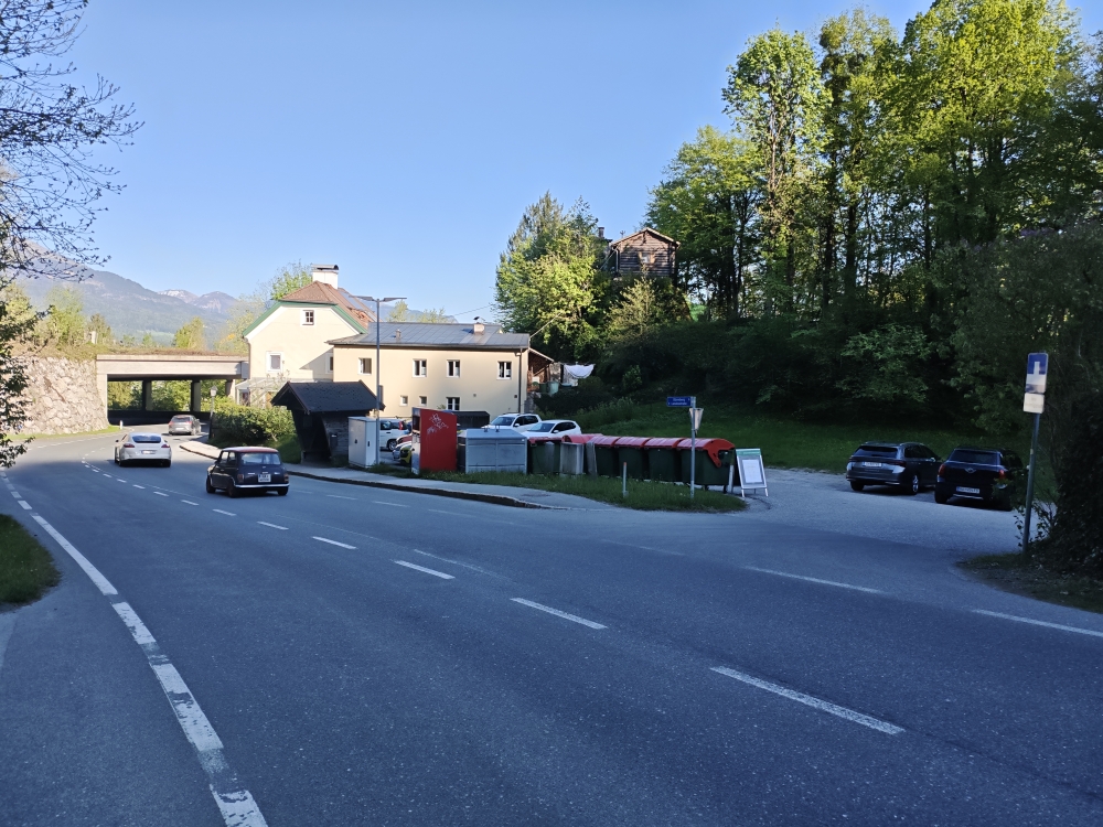 Parkplatz Fuchsturm: Haltestelle und Parkplatz