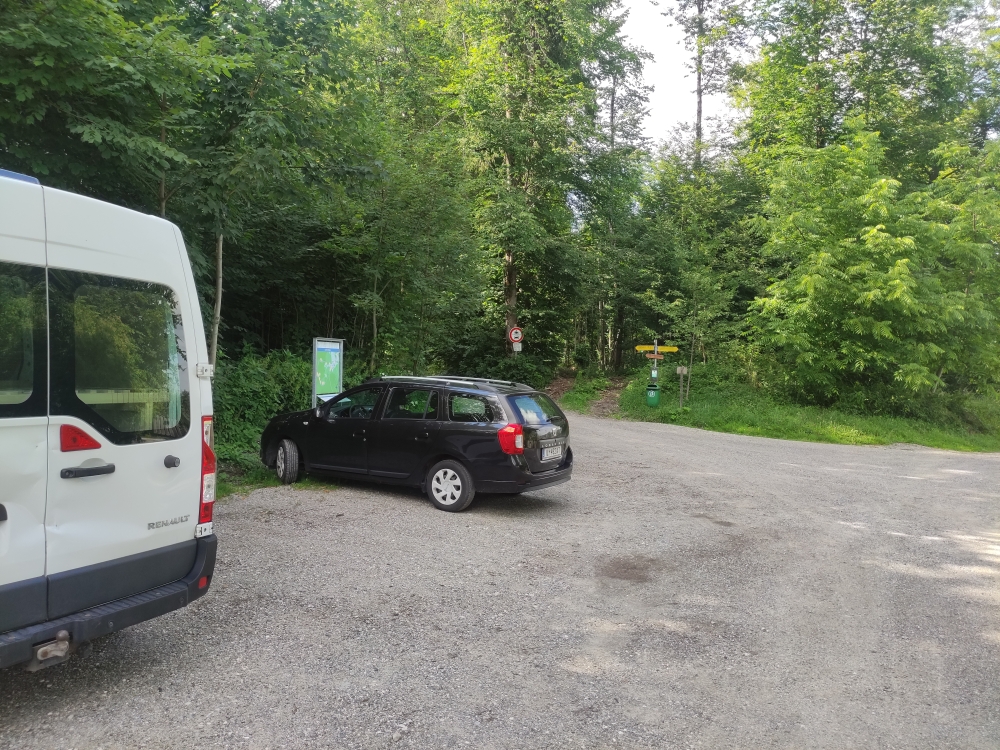 Wanderung Hinteres Hörnle: Wanderung Hinteres Hörnle: Wanderparkplatz