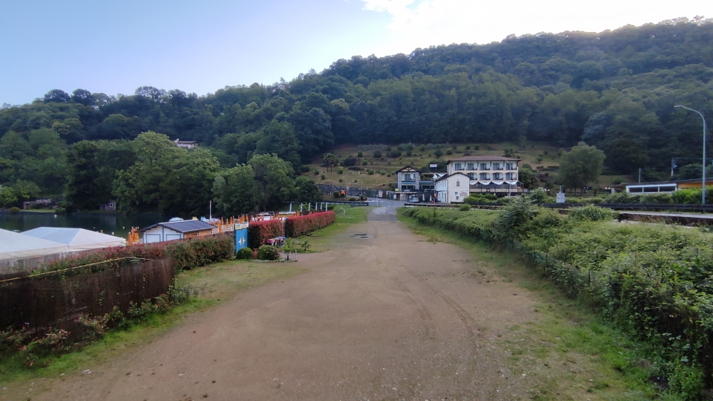 Wanderung Castello di Buccione: Wanderung Castello di Buccione: Parkplatz