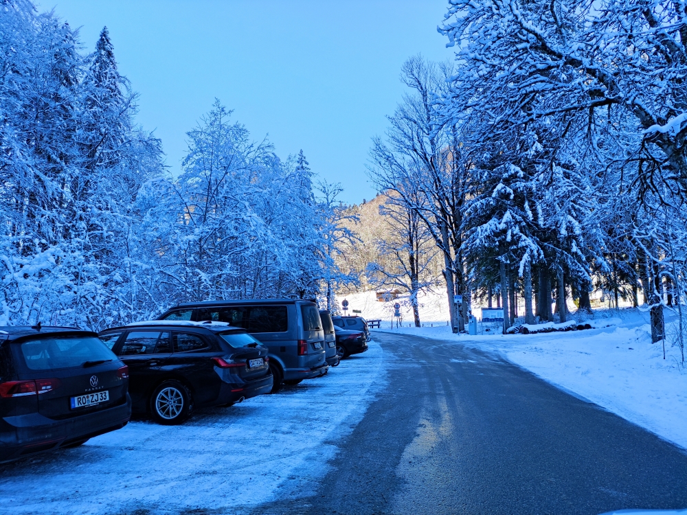 Parkplatz Urschlau: Wanderparkplatz